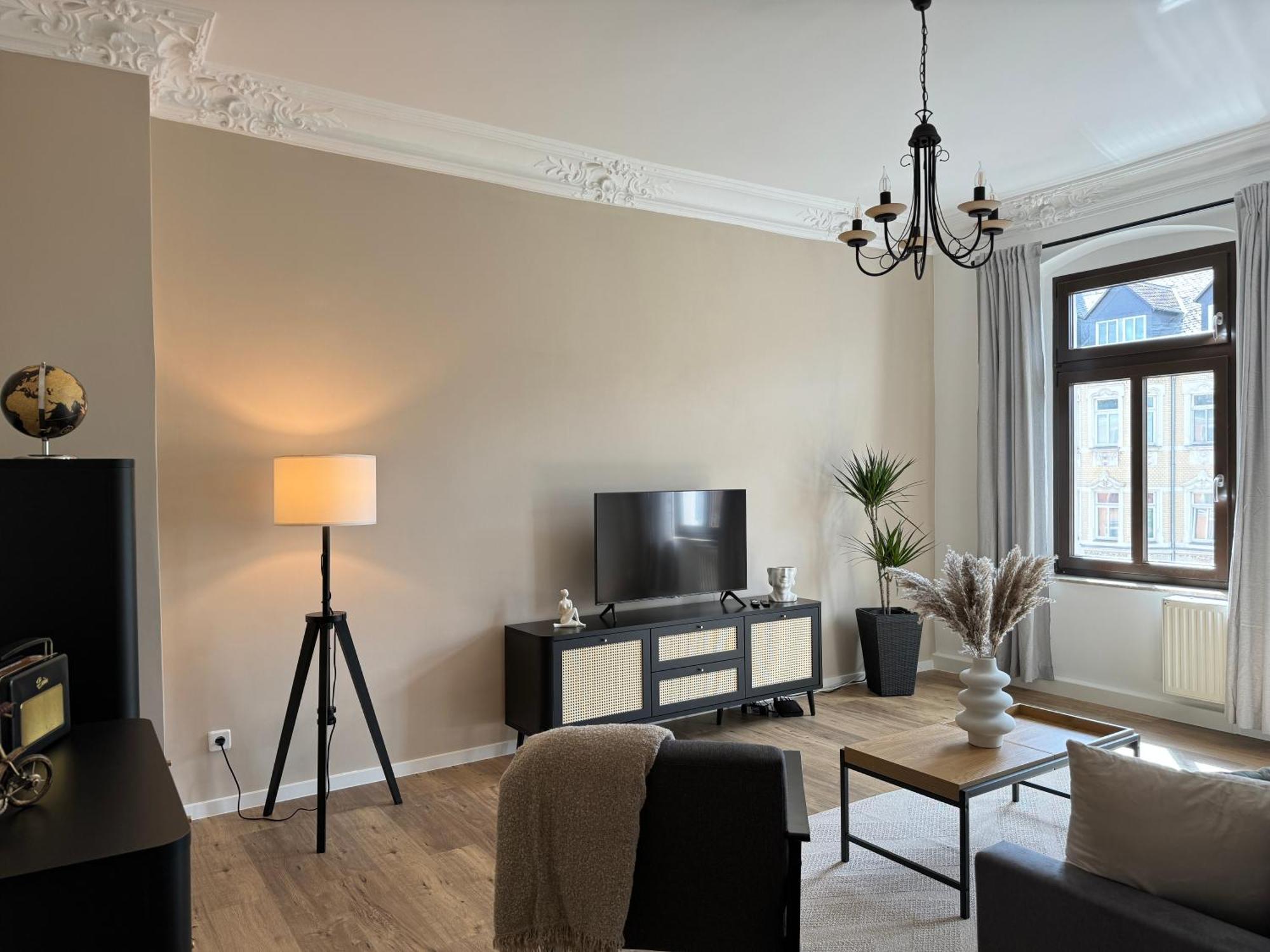 Stylisches Appartement Im Jugendstil-Viertel Chemnitz Eksteriør bilde